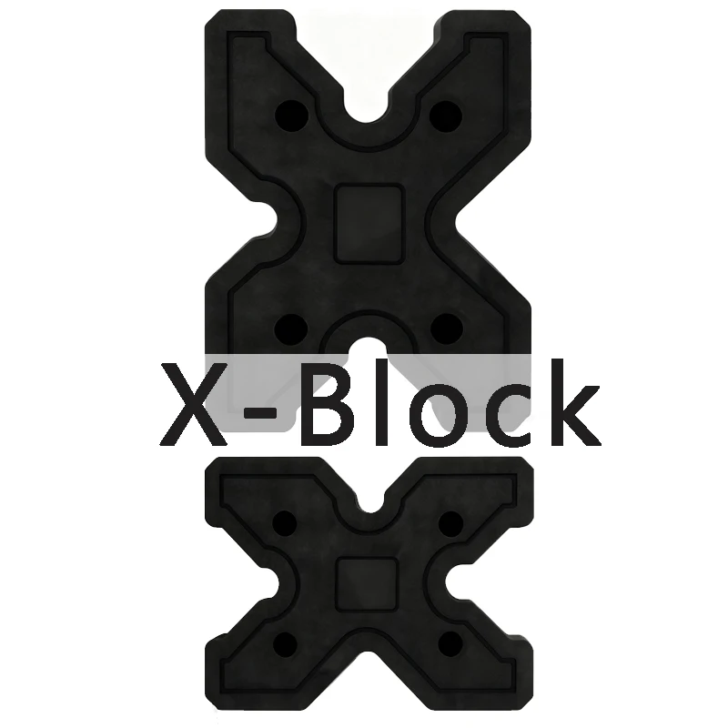 X-Block Soporte táctico para rifle con base EVA antiarañazos