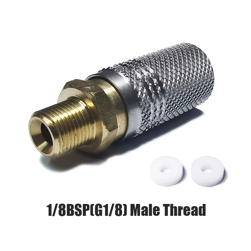 Adaptador HPA de carga rápida para manguera con conector macho - imagen 4