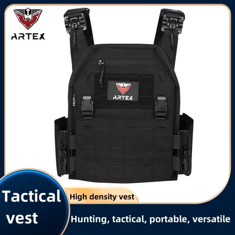 ARTEX Chaleco táctico de caza con protector ajustable - imagen 2