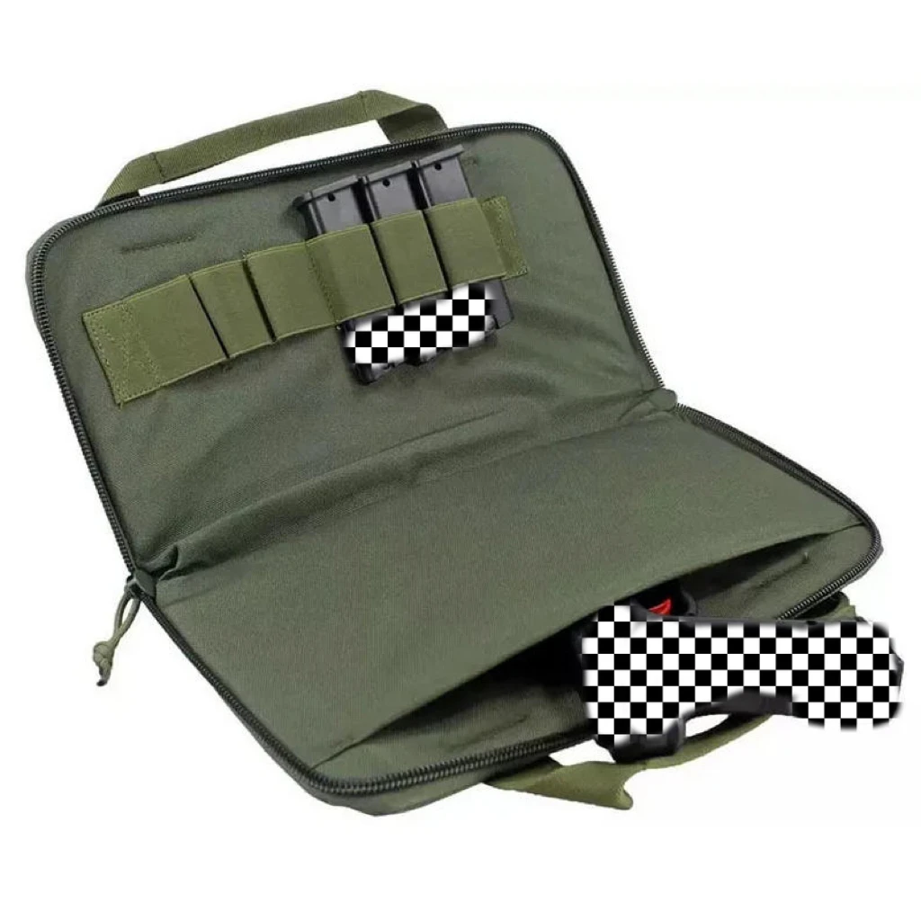 Funda pistola G17/M9 acolchada con ranura para cargadores - imagen 3