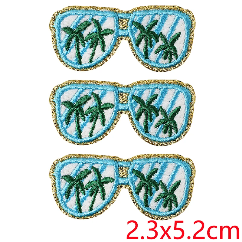Parches bordados marinos de planchar – Motivos playa costura artesanal - imagen 4