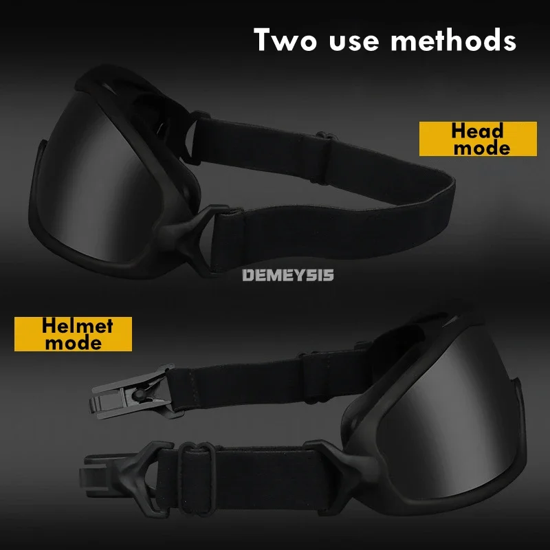 Gafas de seguridad tácticas antiniebla para Airsoft y tiro - imagen 4