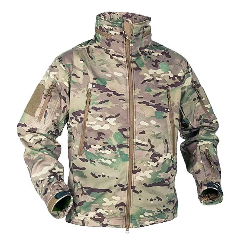 Chaqueta táctica impermeable con capucha – Multibolsillos para caza y trabajo - imagen 2