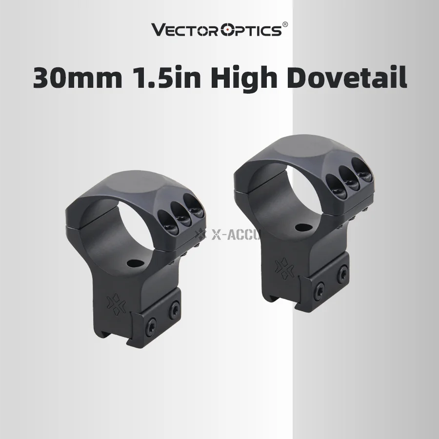 Vector Optics Accu anillas para mira telescópica dovetail CNC - imagen 2