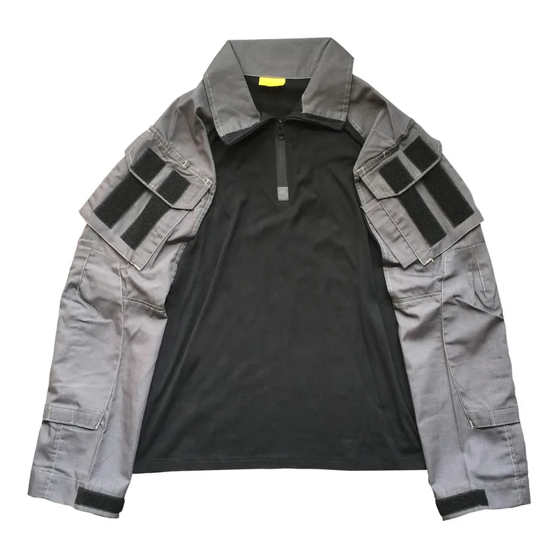 CTSFO G3 traje táctico de rana gris y negro para aire libre