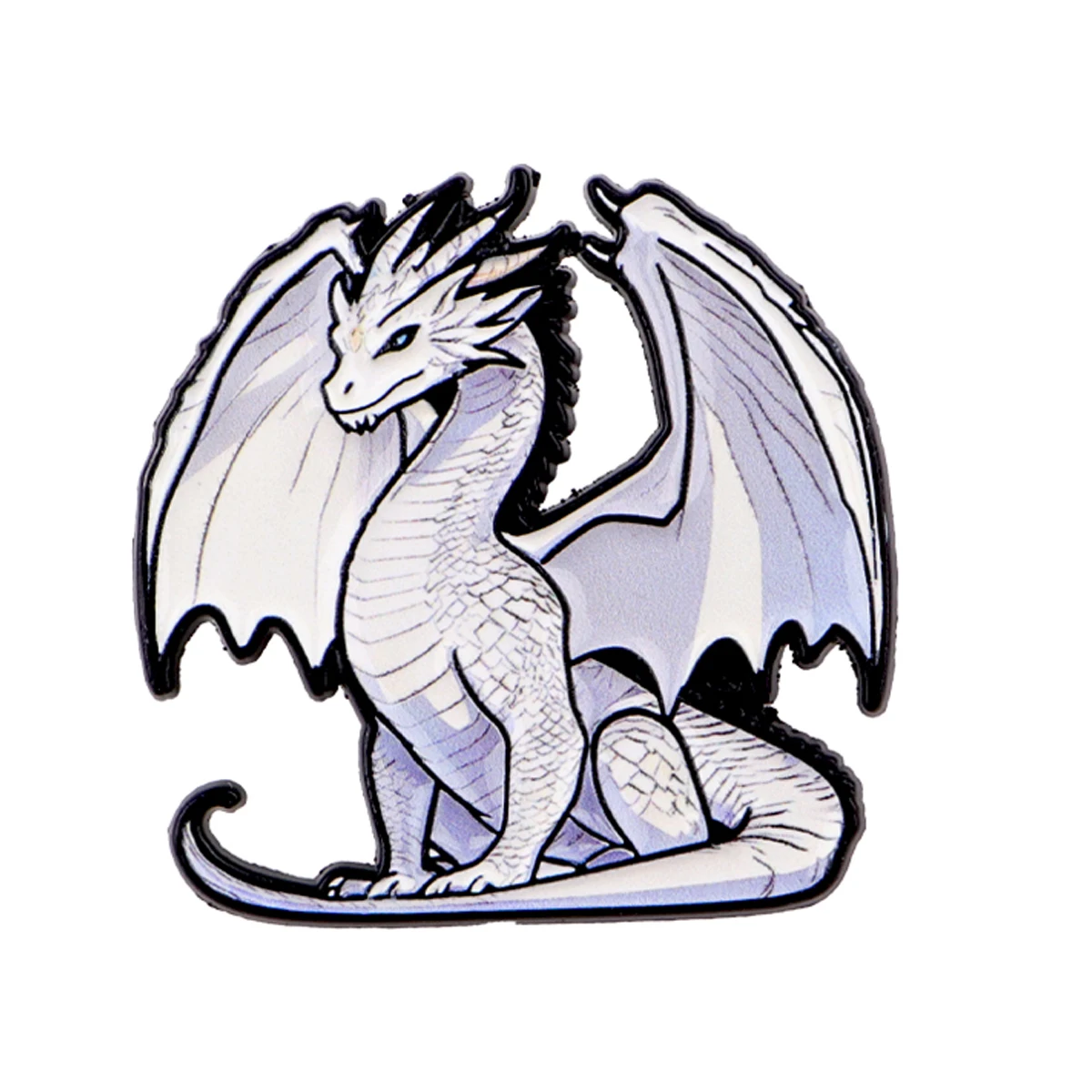 Pin esmaltado dragón para solapa táctica, alfiler metal mujer