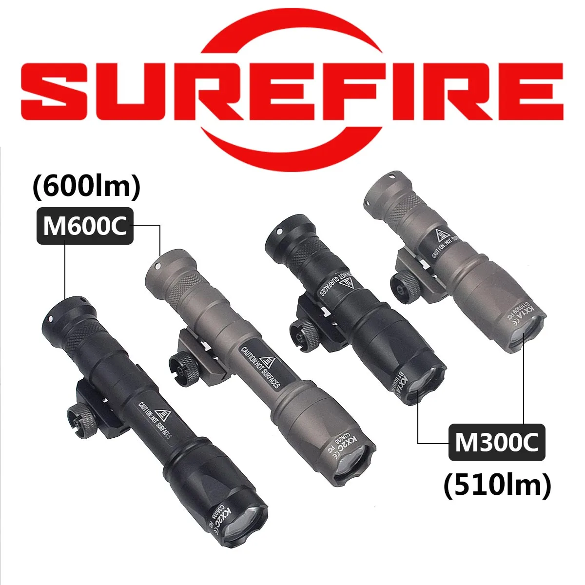 SureFire M600U Linterna táctica LED montura Picatinny - imagen 4
