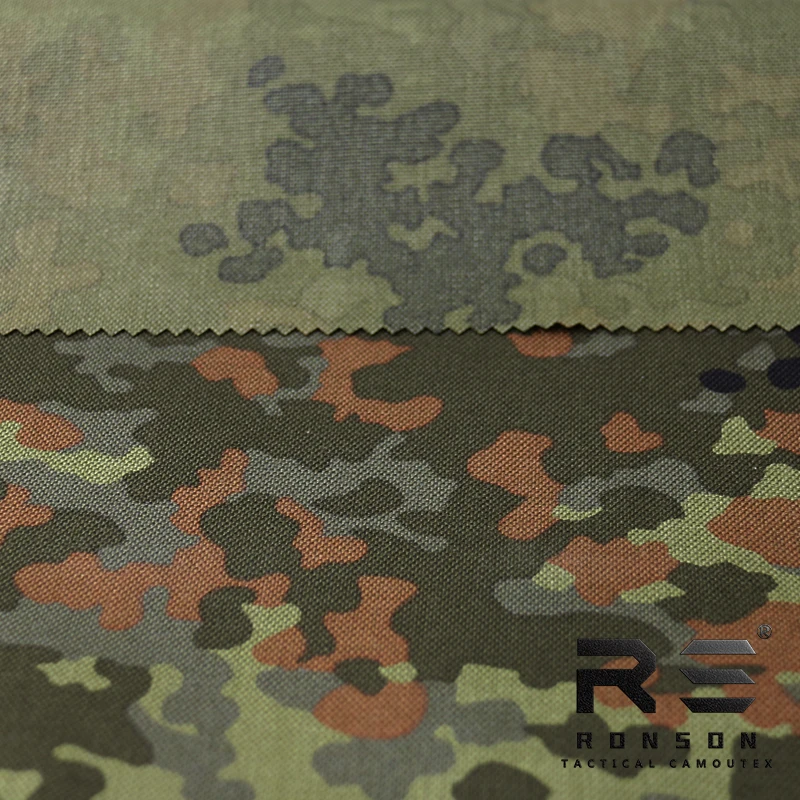 Chaleco táctico Flecktarn alemán impermeable de nailon Cordura - imagen 3