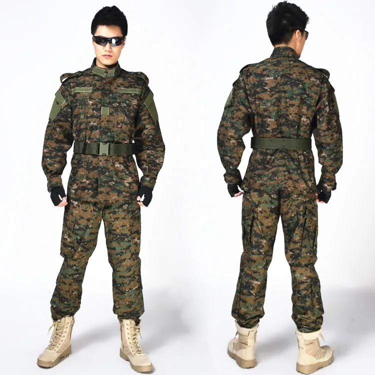 Chaqueta táctica camuflaje hombre resistente ripstop para Airsoft