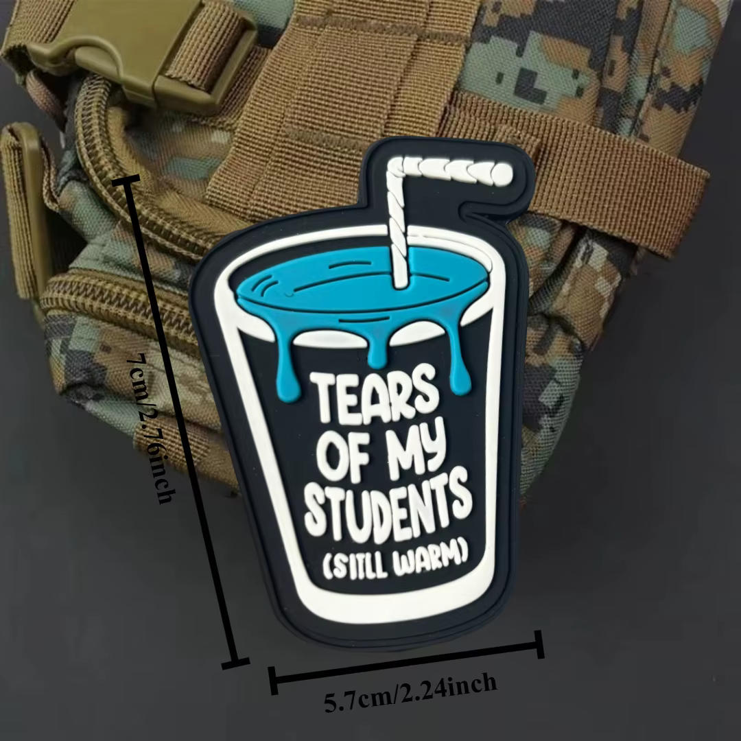 Parche con diseño para velcro o fijación