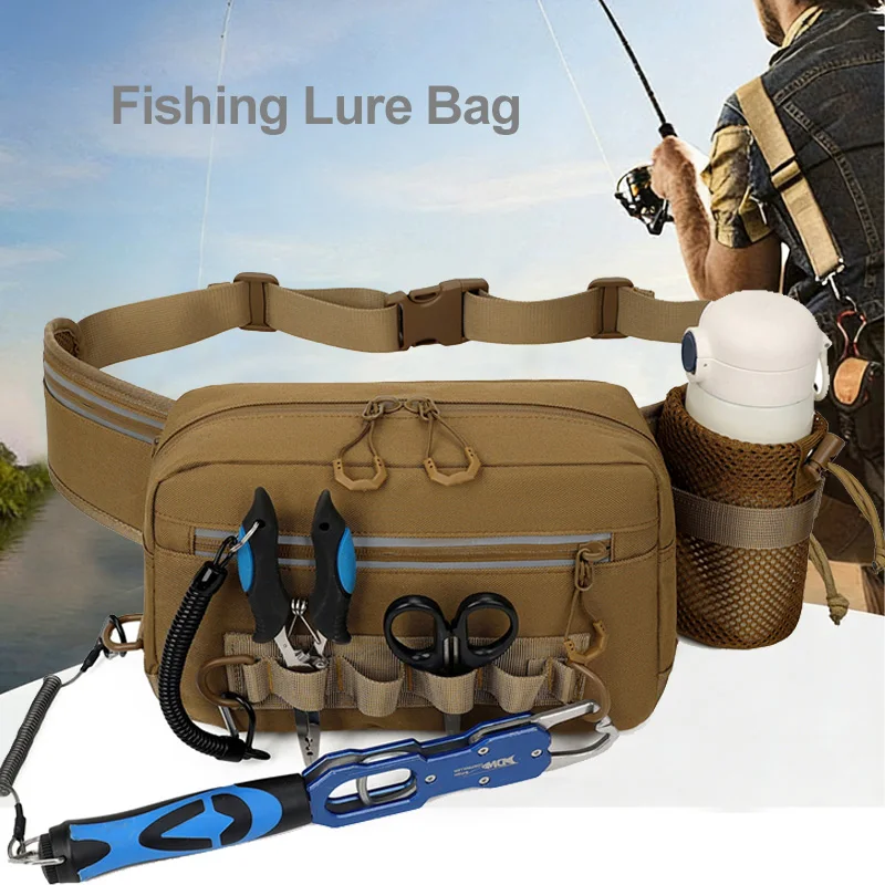 Riñonera táctica para pesca y senderismo resistente - imagen 3