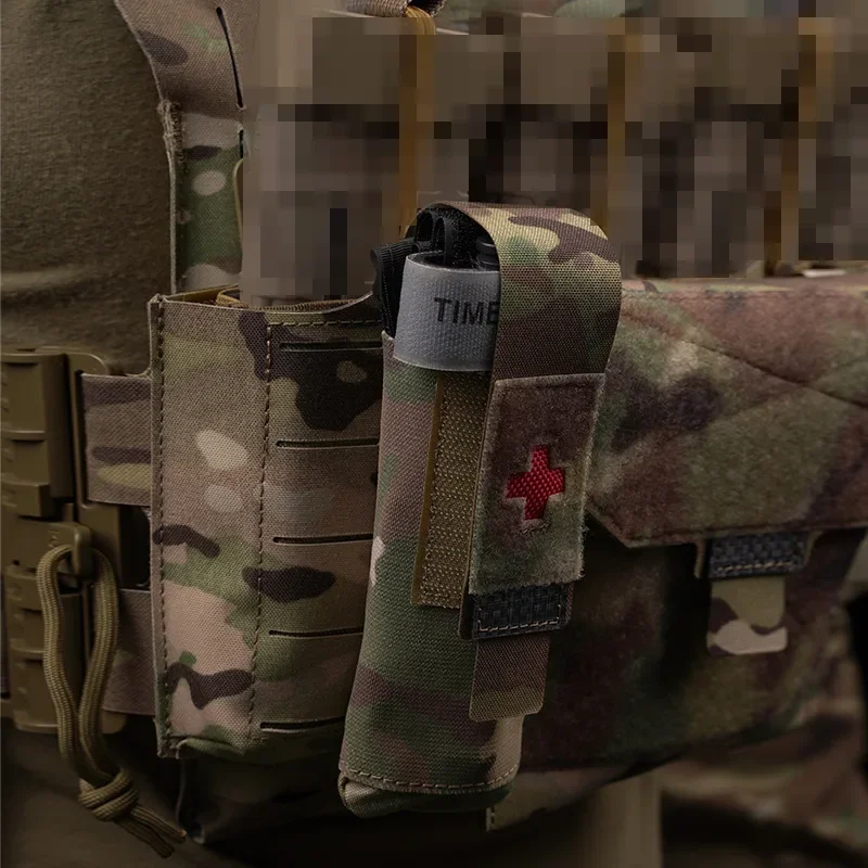 Bolsa táctica portaplacas MOLLE para cinturón con torniquetes - imagen 5