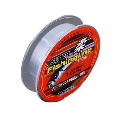 Línea pesca fluorocarbono – Hilo líder hundimiento para señuelos
