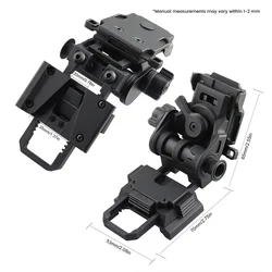 Soporte NVG L4 G24 para visor nocturno PVS-14, puente adaptador
