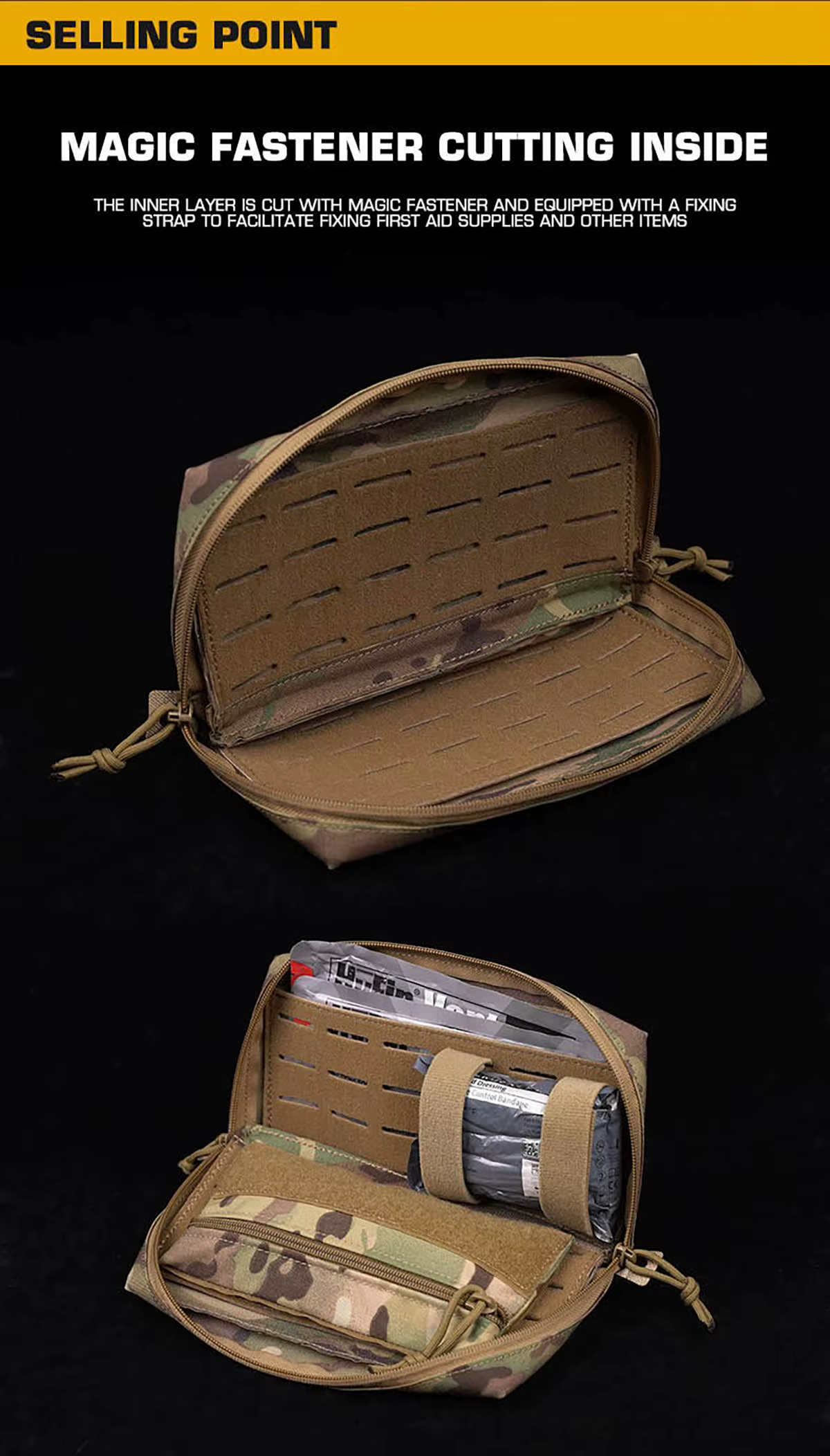 Compatibilidad y anclaje MOLLE