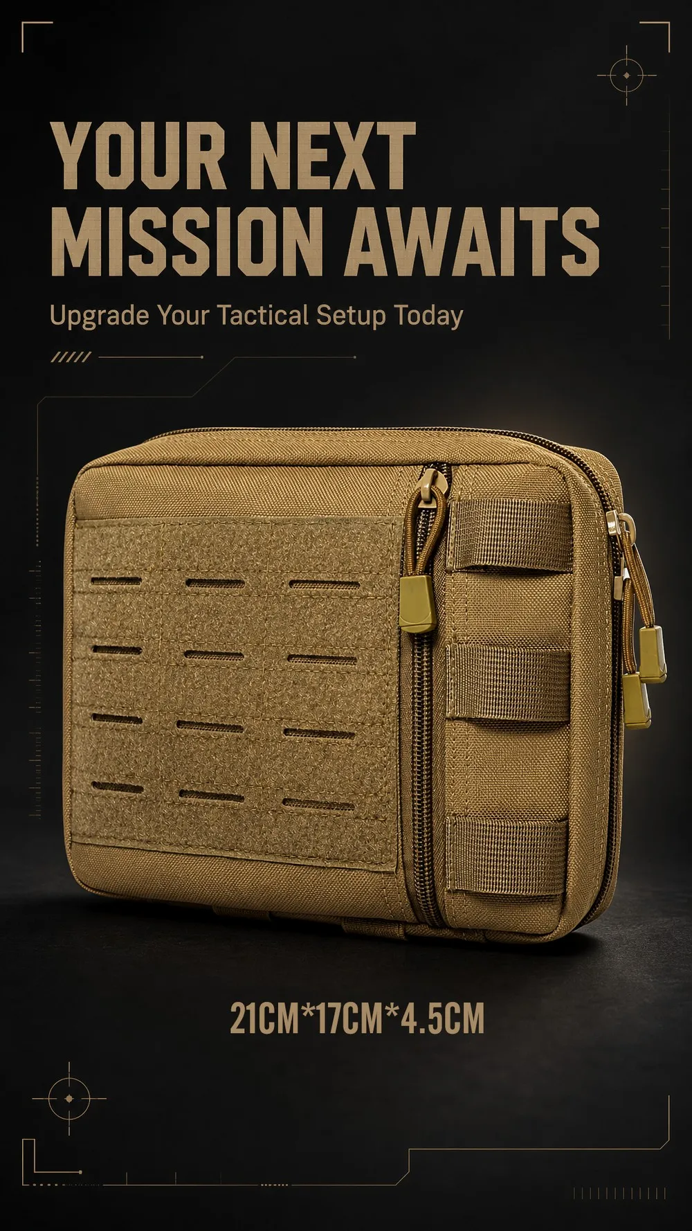 Bolsa táctica Molle EDC Jarhead
