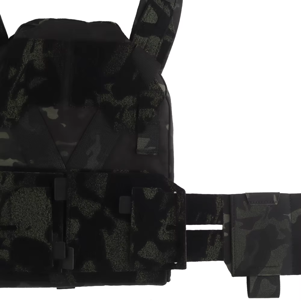 Chaleco táctico portaplacas Sub-Zero MOLLE con liberación rápida - imagen 4