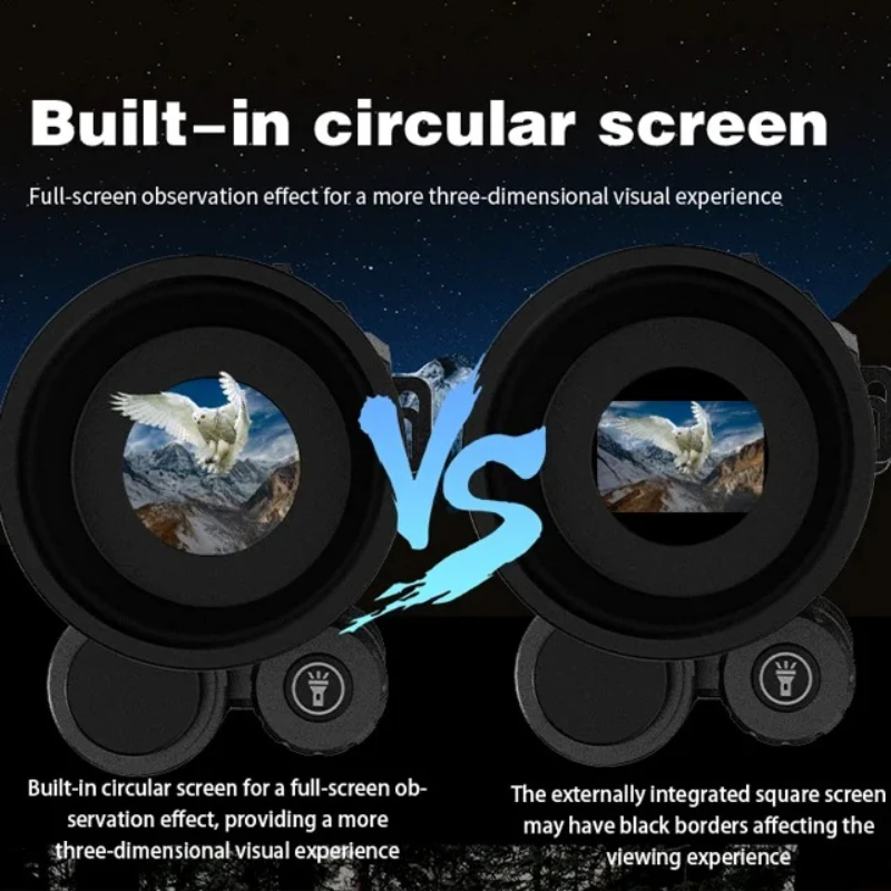 Monocular visión nocturna infrarrojo con luz táctica para caza - imagen 4