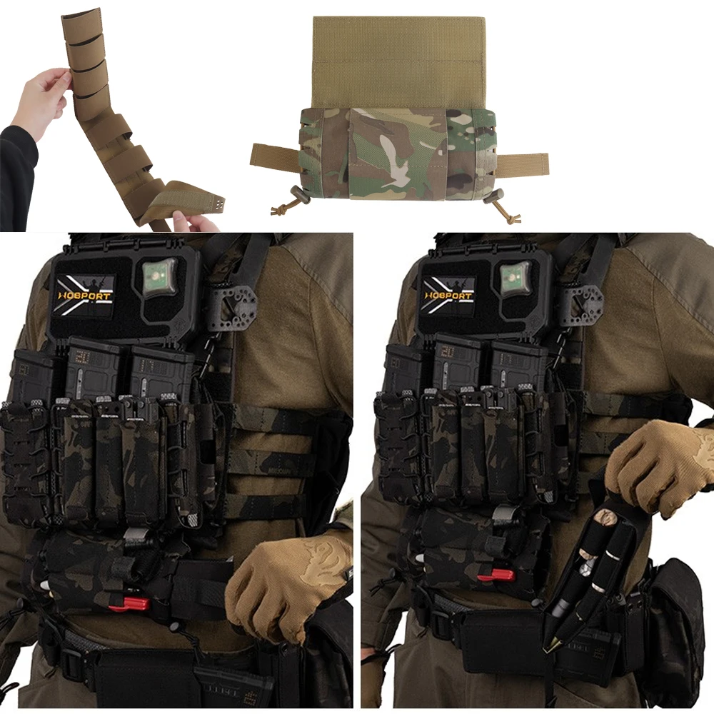 Bolsa IFAK táctica de primeros auxilios MOLLE, acceso rápido ambidiestra - imagen 5