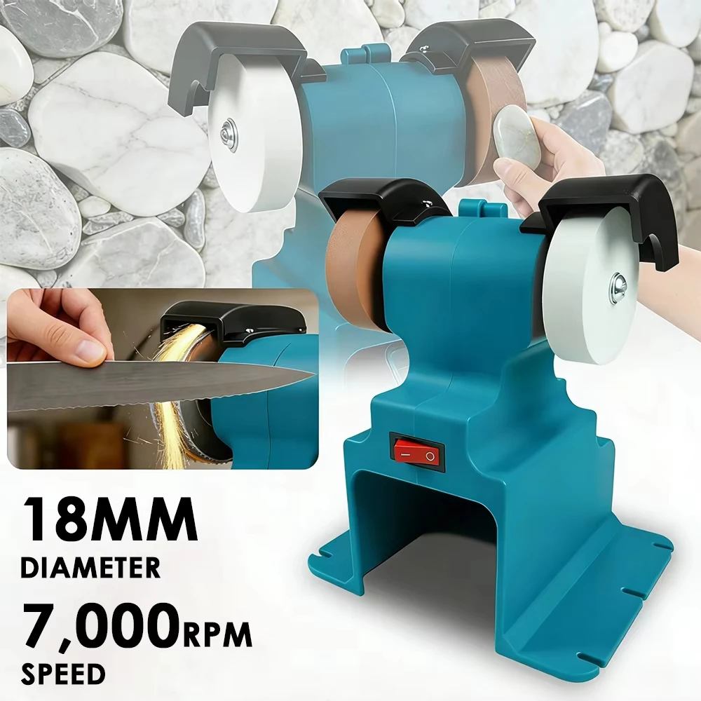 Makita Amoladora de banco eléctrica para afilar y pulir cuchillos - imagen 3