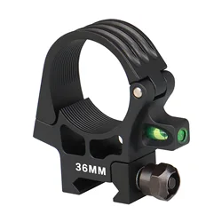 PVS-18 montura táctica anillo metálico con nivel para riel