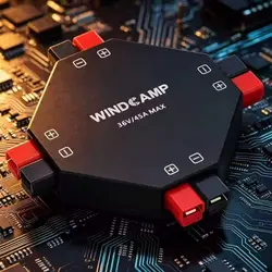 WINDCAMP divisor de potencia AP para conector alimentación ham