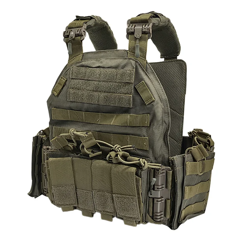 Chaleco táctico MOLLE liberación rápida – Outdoor militar - imagen 4