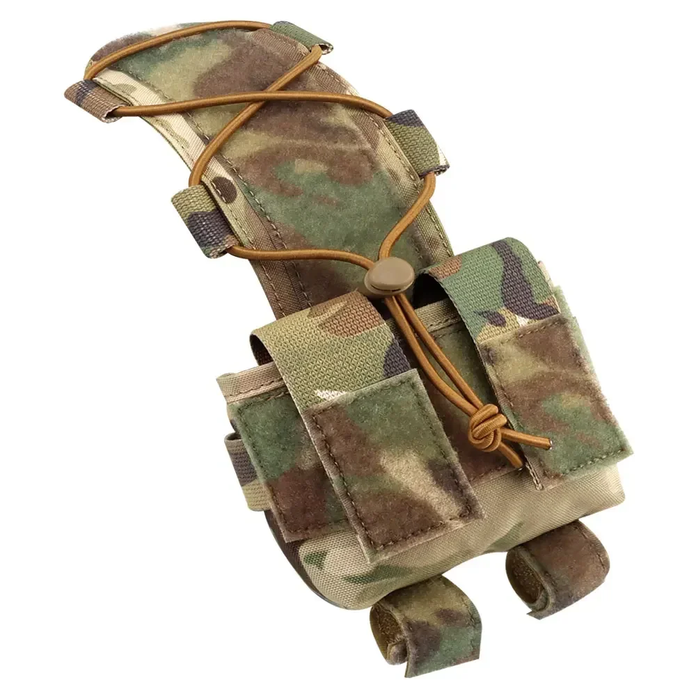 Bolsa contrapeso casco táctico equilibrador con cierre velcro