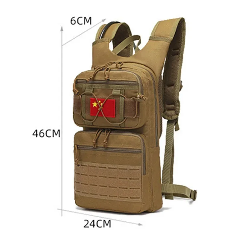 Mochila de hidratación con bolsa de agua para senderismo y ciclismo - imagen 5