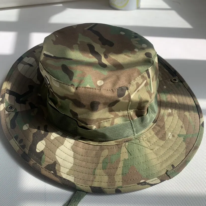 Sombrero camuflaje caza de algodón, protección solar transpirable - imagen 4