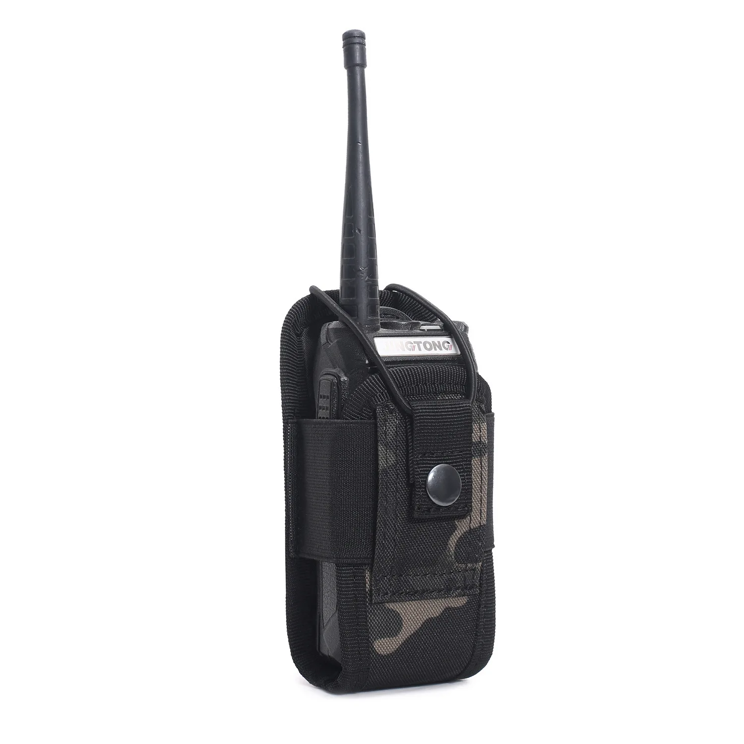 Bolsa MOLLE walkie-talkie táctica – Portador con bolsillo para radio - imagen 5