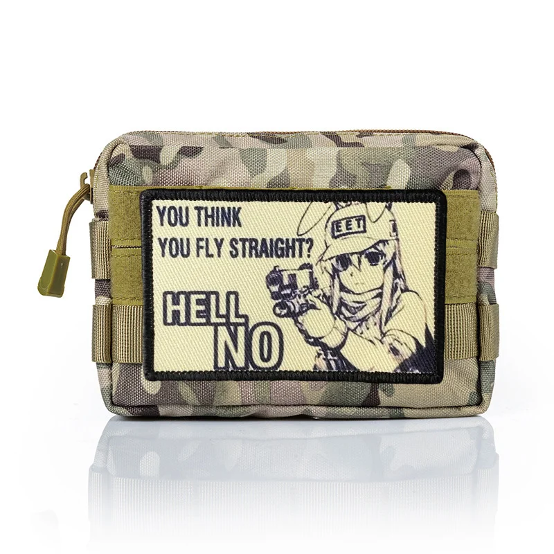 Parche velcro MOLLE rectangular para chalecos tácticos - imagen 5