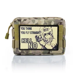 Parche velcro MOLLE rectangular para chalecos tácticos