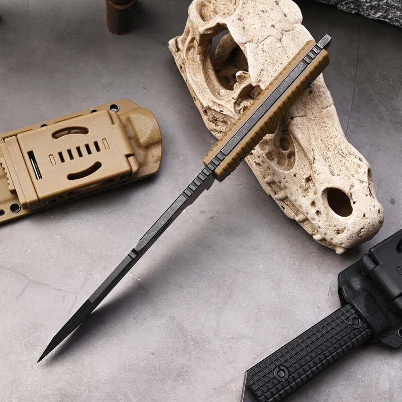 Cuchillo de bolsillo de acero inoxidable de alta dureza para uso outdoor y barbacoa - imagen 5