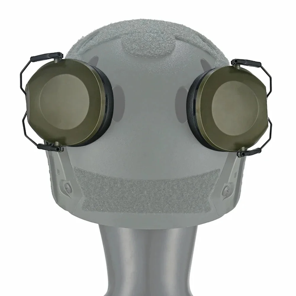 Protectores auditivos tácticos – Montura casco caza y tiro - imagen 5