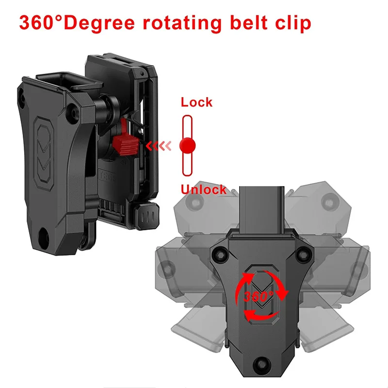 Sig Sauer P365 funda táctica universal para pistola MOLLE - imagen 5