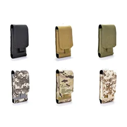 Funda táctica MOLLE camuflaje para teléfono e intercomunicador