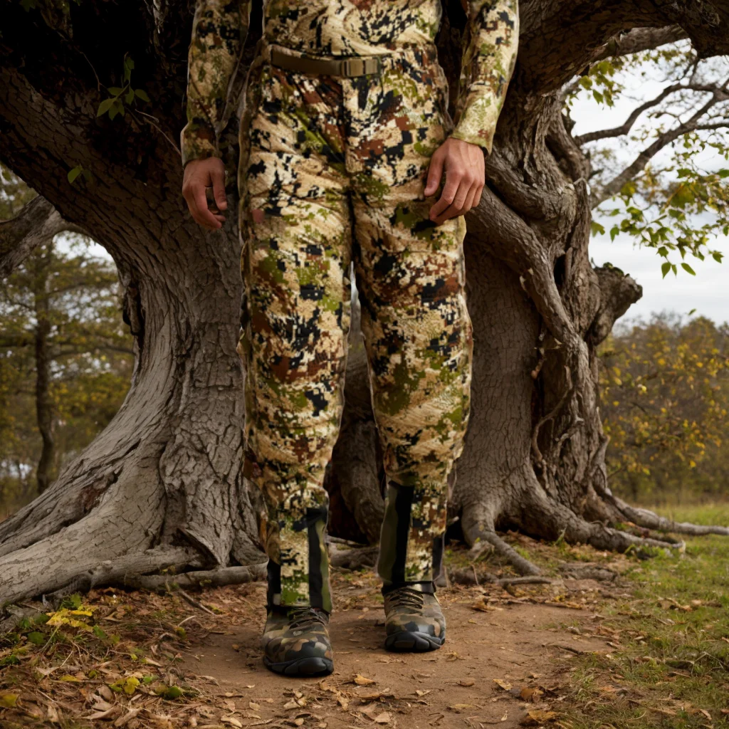 Ainfad Pantalones camuflaje térmicos de caza invierno, ligeros - imagen 2