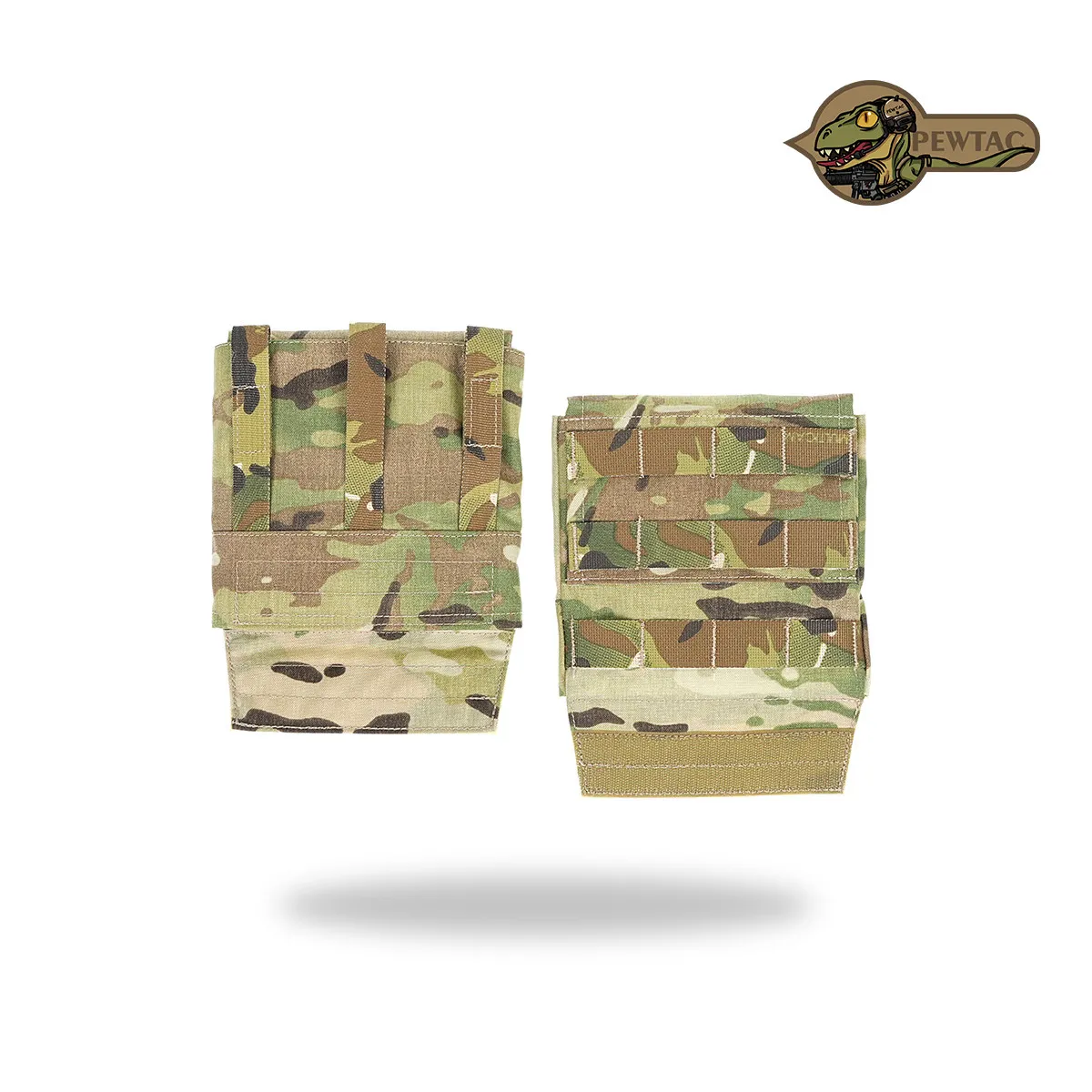 PEW TACTICAL CP STYLE bolsa lateral táctica MOLLE para chaleco AVS - imagen 3