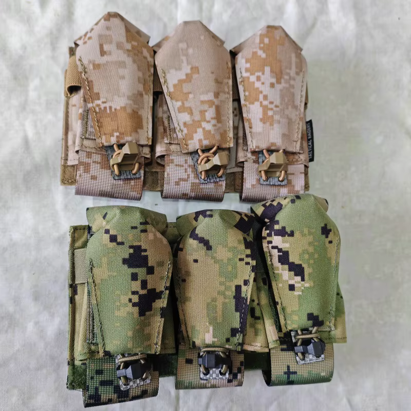 Bolsa táctica porta granadas en camuflaje AOR1 y AOR2 para MOLLE - imagen 5
