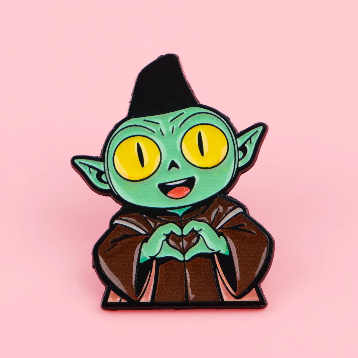 Pin de esmalte manga – Broche metálico decorativo para mochila y ropa