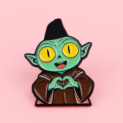Pin de esmalte manga – Broche metálico decorativo para mochila y ropa