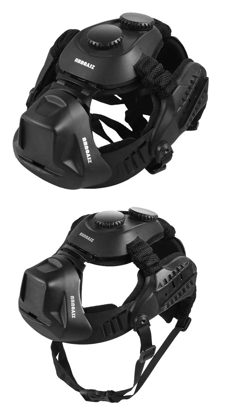 Casco visión nocturna montaje