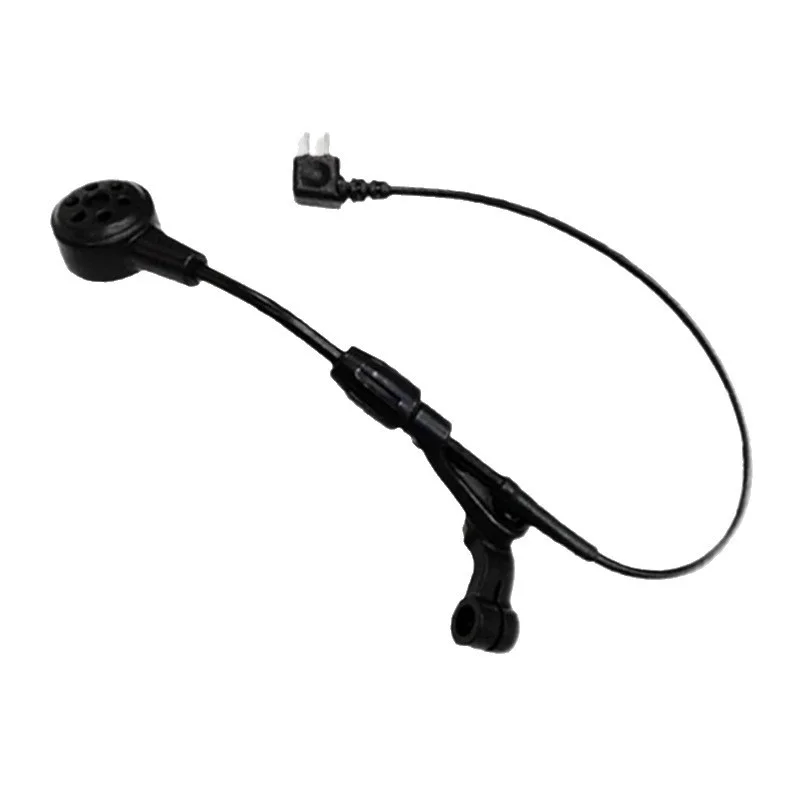 Detalle del auricular y conexión para comunicación