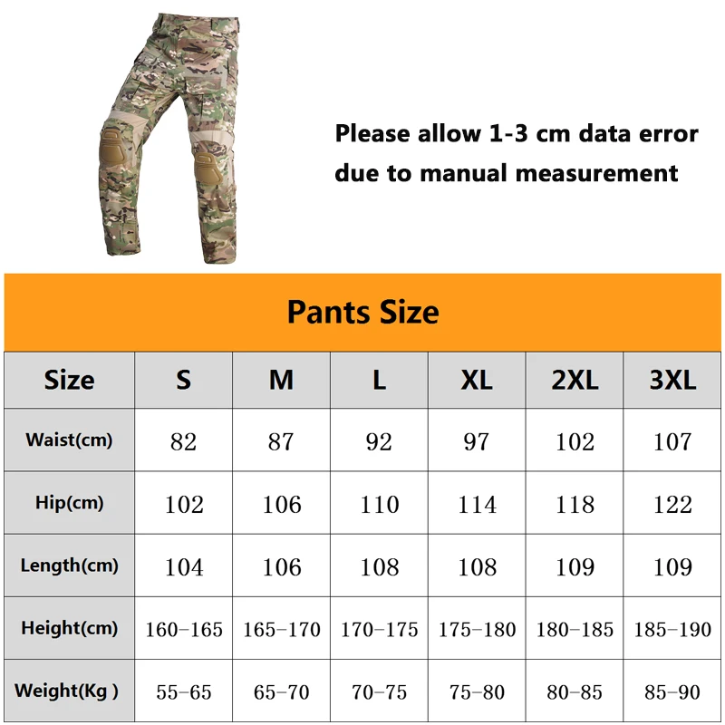Pantalones tácticos G3 Crye Precision con pads de combate - imagen 2