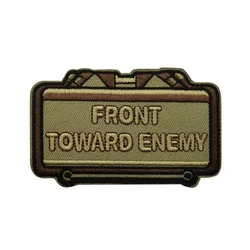 Front Toward Enemy Parche Bordado M18A1 Claymore Táctico