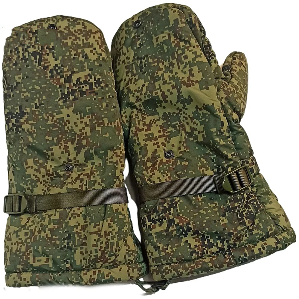 Guantes tácticos Airsoft impermeables doble capa cálidos - imagen 4
