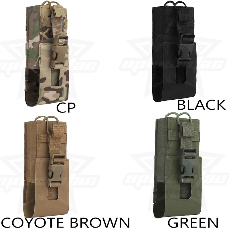 Bolsa táctica en color CP para integración con uniformes