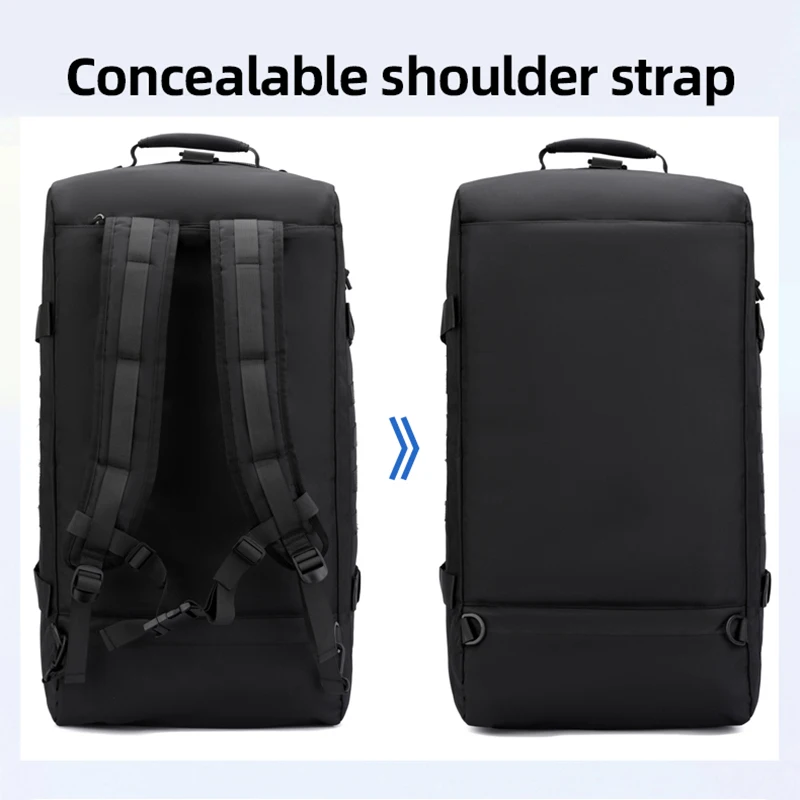 Mochila táctica MOLLE gran capacidad senderismo caza - imagen 5