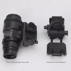 PVS-18 monocular de visión nocturna táctico para casco